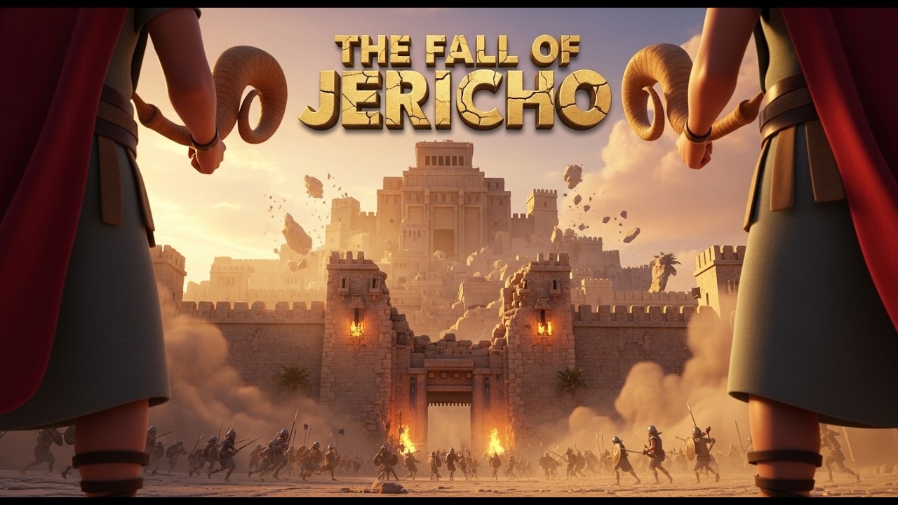 The Day Jericho Collapsed | A Bible Story You’ll Never Forget