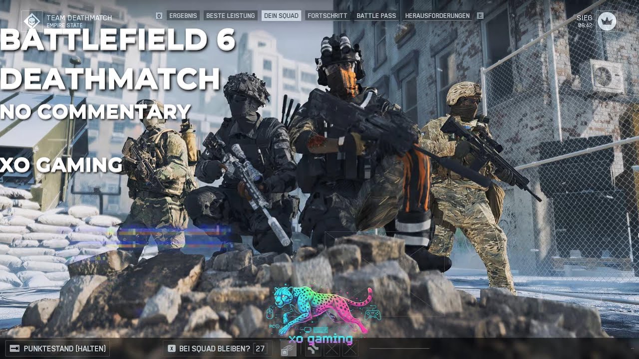 BATTLEFIELD 6: TEAM DEATHMATCH WIN (No Commentary) PS5 / PC / XO GAMING