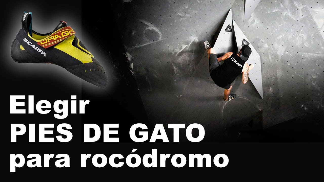 Cómo elegir pies de gato para rocódromo