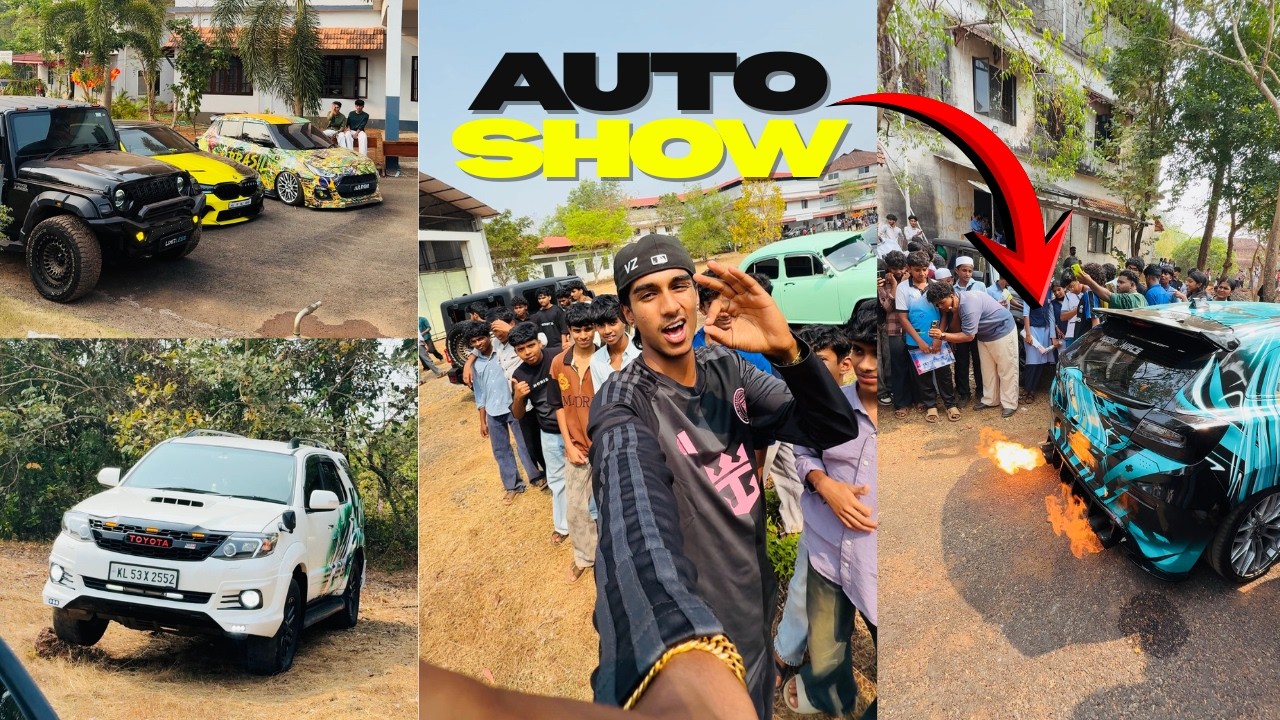 FIRST TIME GOING TO AUTOSHOW IN KERALA!
