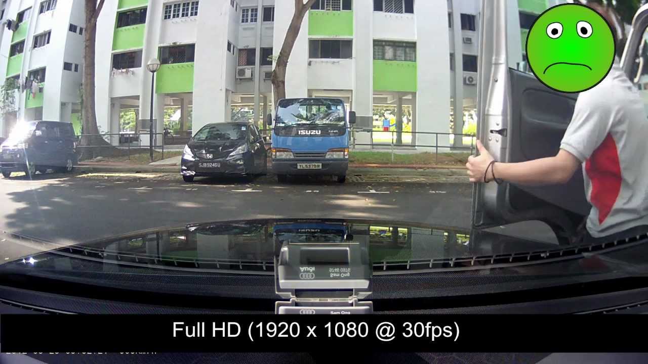 Hit and Run at car park was recorded clearly with BlackVue.