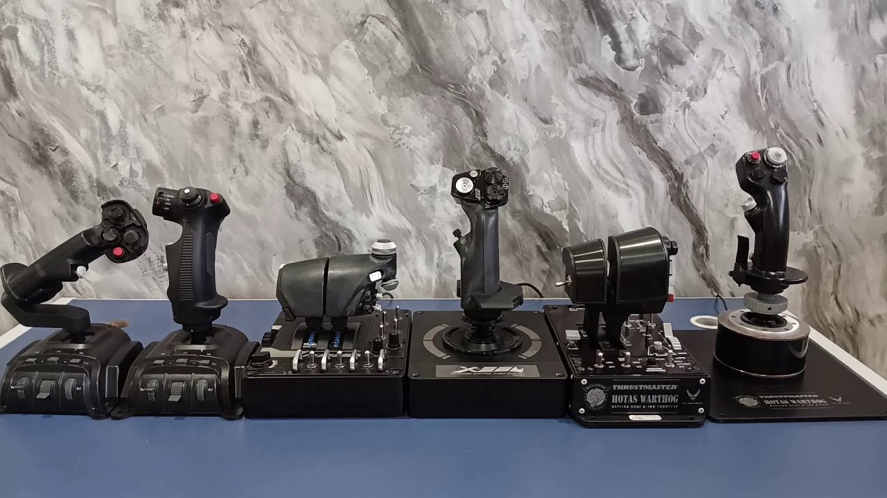 Comparativo: X56, Warthog e VKB Gladiator NXT Evo