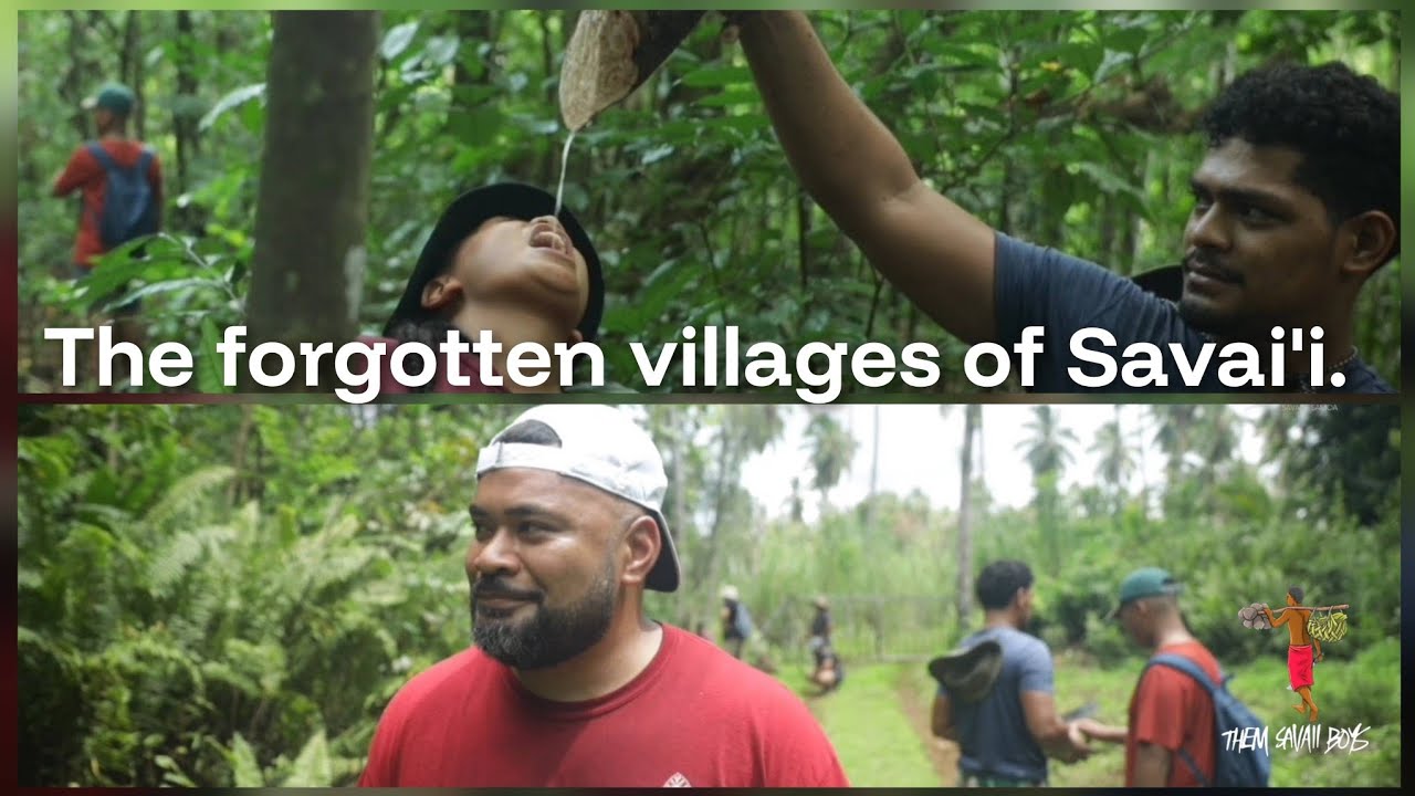 Discovering old village remains from 100s of years ago | Savai‘i 🌴🇼🇸
