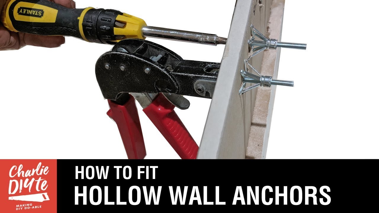 How to Fit Hollow Wall Anchors