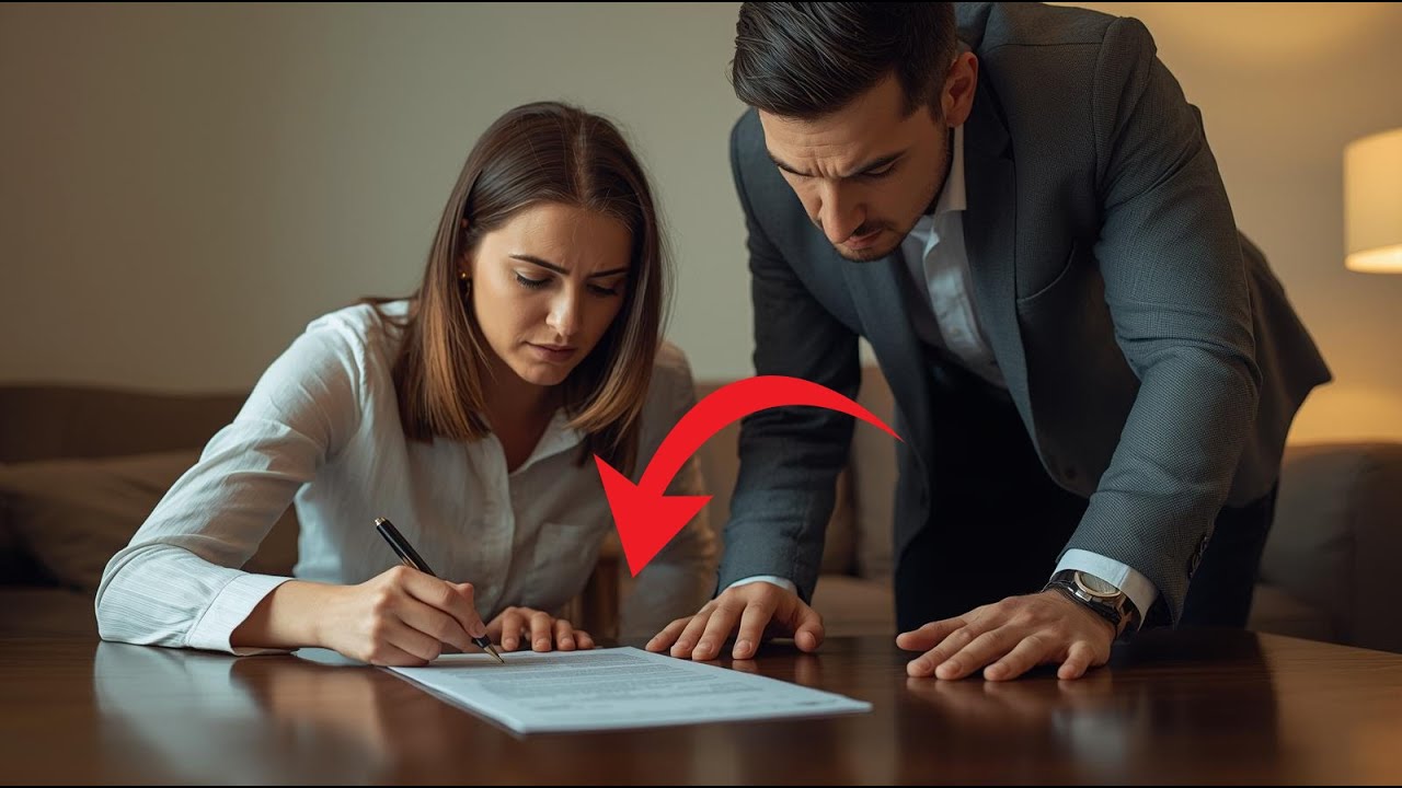 Me obligó a firmar un PAPEL… ahora ese documento decide su futuro