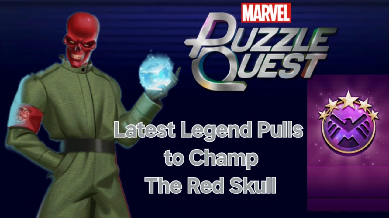 Let's Champ: Red Skull (Johann Schmidt) | Marvel Puzzle Quest 