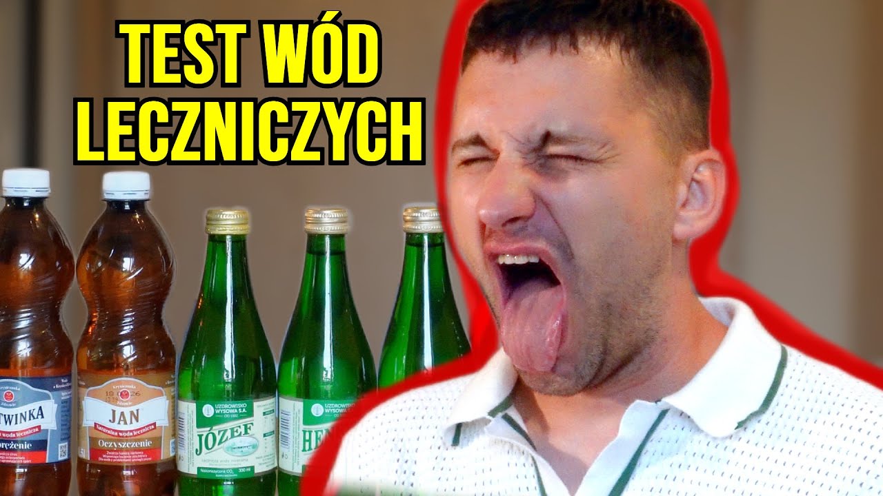 ASMR po polsku 🇵🇱 - TEST SMAKU WÓD UZDROWISKOWYCH (absolutna masakra smakowa)