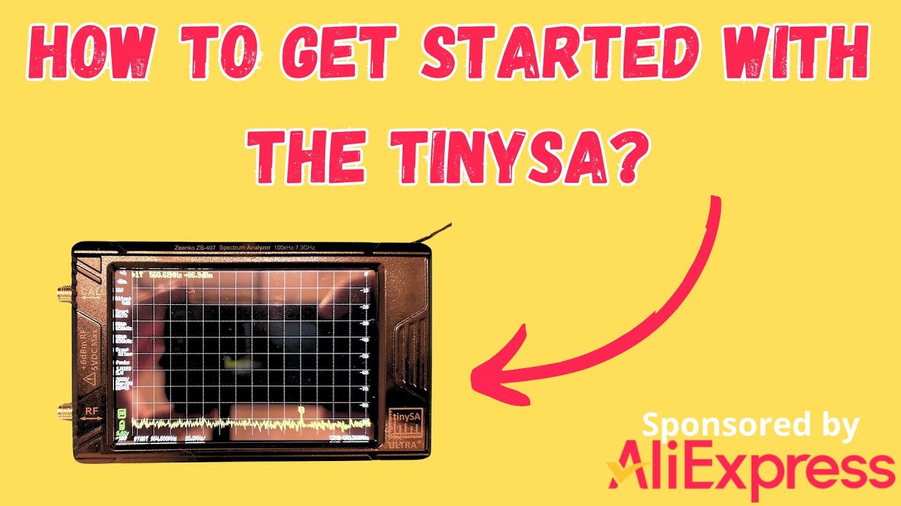 Your first steps with a TinySA