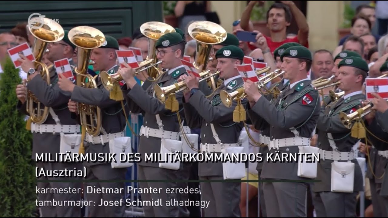 Militärmusik Kärnten - 22. International Military Tattoo 2024 in Debrecen/HUN