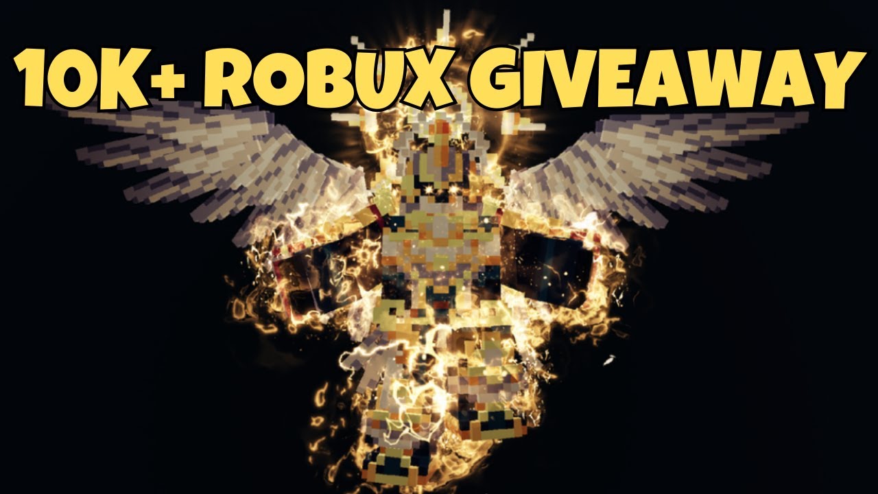 10k+ Robux Giveaway!