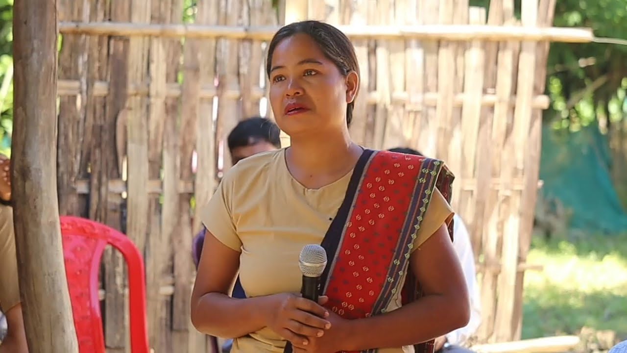 Short sharing by Satyarani Debbarma l Church dedication l Hayung Baptist Church