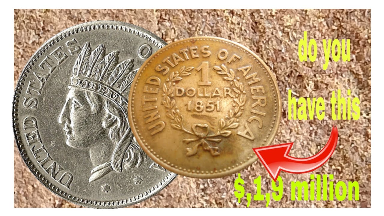 Most Expensive One Dollar 1851 United States Coin | Rare Gold Dollar History & Value