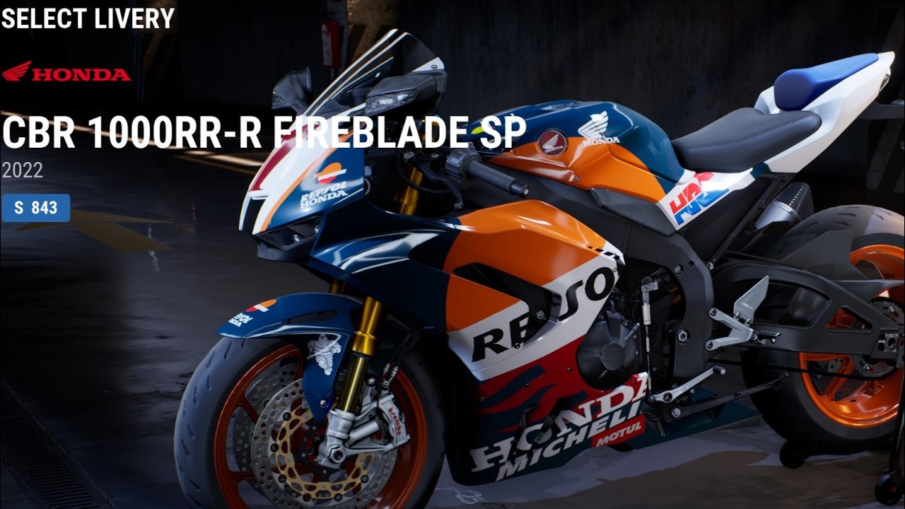 Ride 5 Honda CBR 1000RRR Fireblade SP Racing Modified 2022 Repsol NSR 500 Custom Ulster 2026 01 28