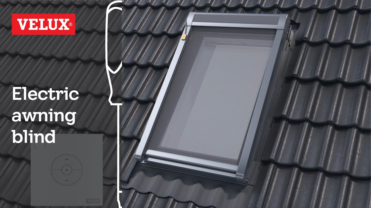 VELUX | How to install and operate an electric awning blind