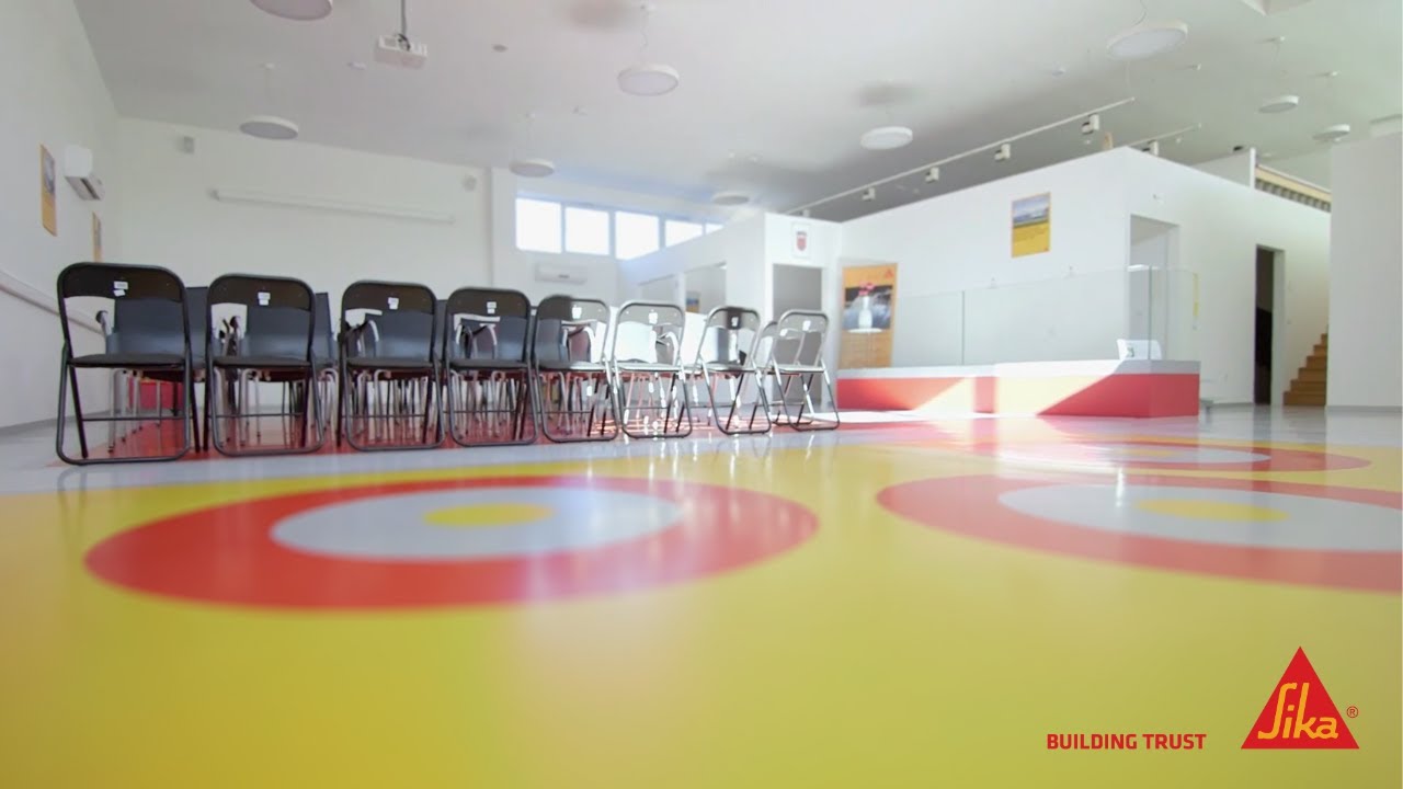 Izrada Sika ComfortFloor poda - edukacijski centar Sika Croatia