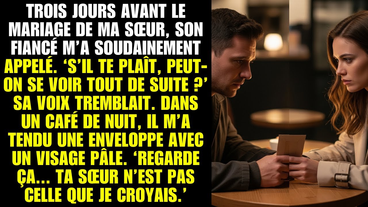 Fiancé tremblant révèle un secret choquant sur la sœur avant le mariage