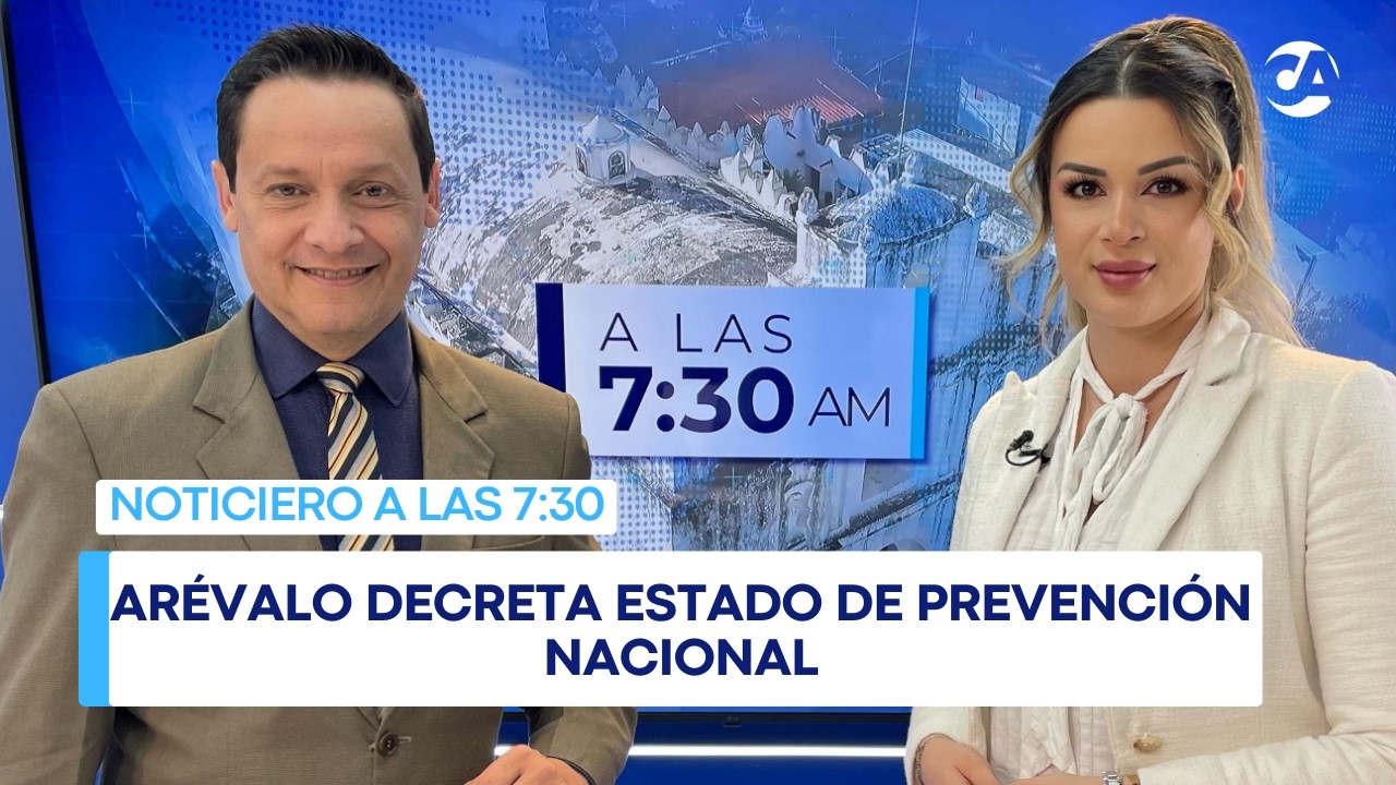 Arévalo decreta estado de prevención nacional #ALAS730AM (16/02/2026)
