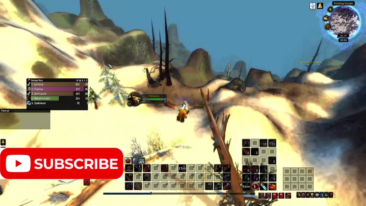 world of warcaft tbc classic leveling warrior
