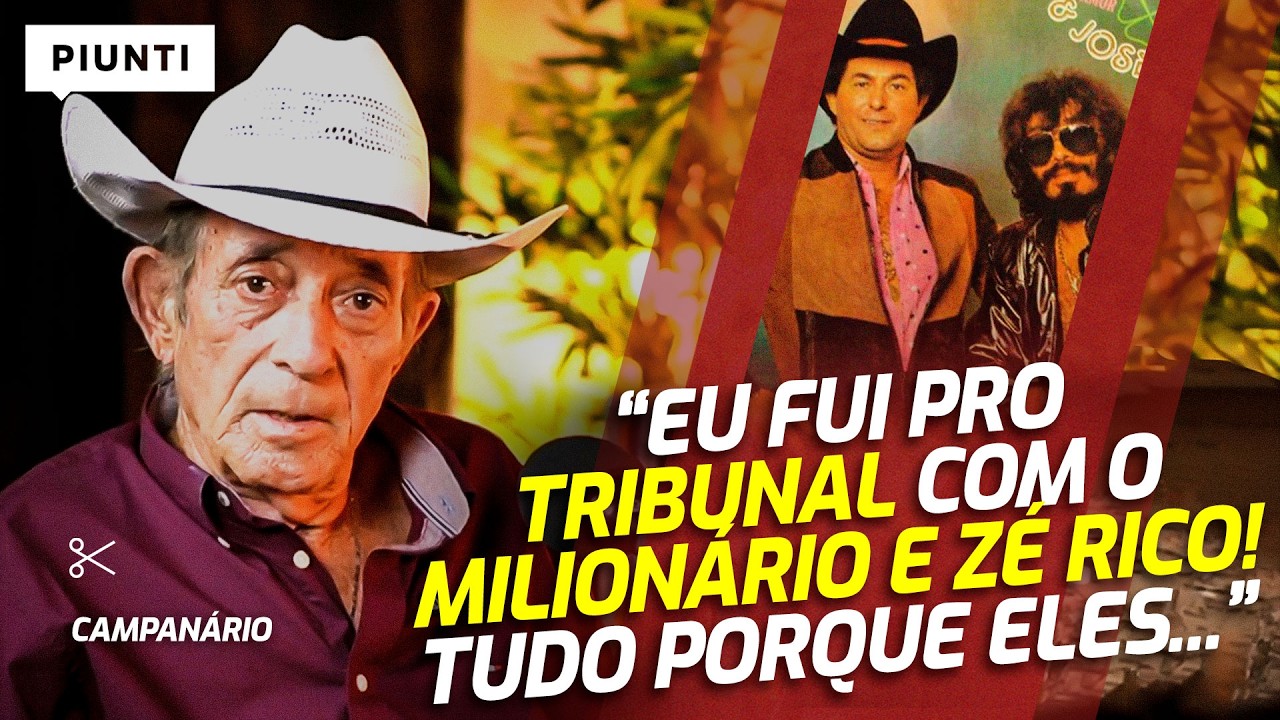 EMOCIONANTE: A POSTURA DO ZÉ RICO CHOCOU O JUIZ | Piunti entrevista Campanário