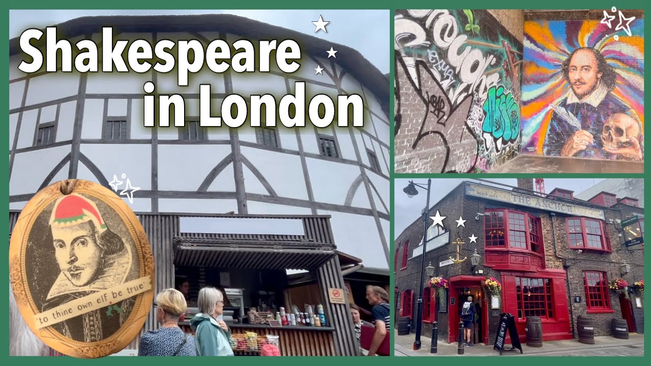 The Globe and Europe's Biggest Bookshop 📖 London Vlog