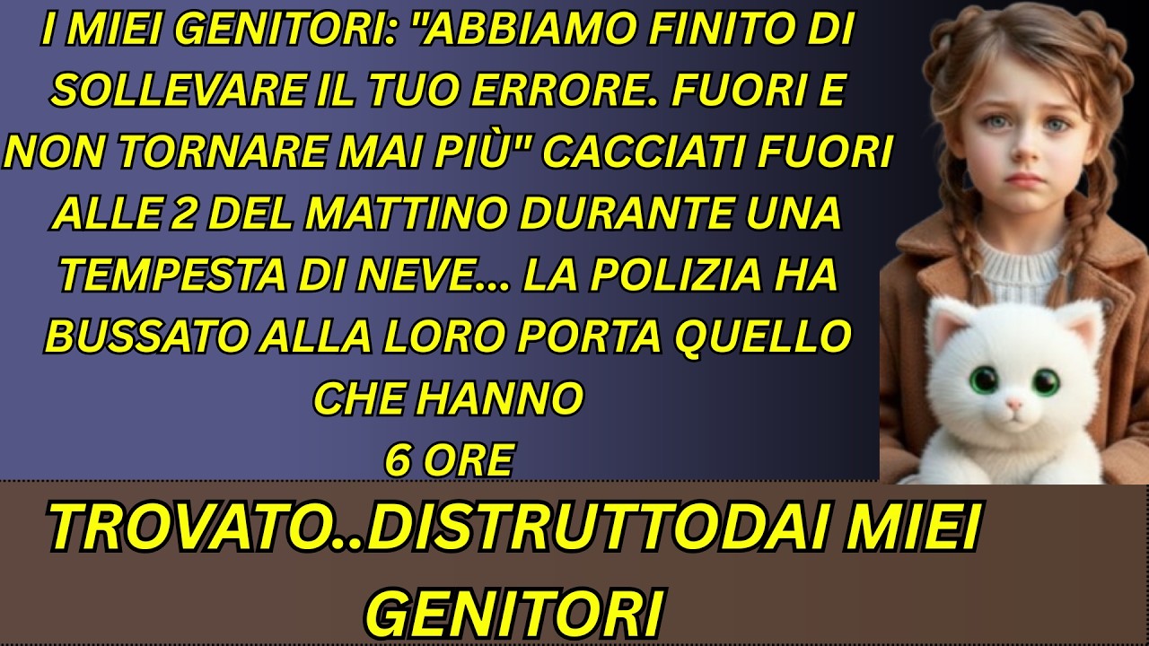 Mi hanno voltato le spalle: i miei genitori mi hanno cacciato per sempre