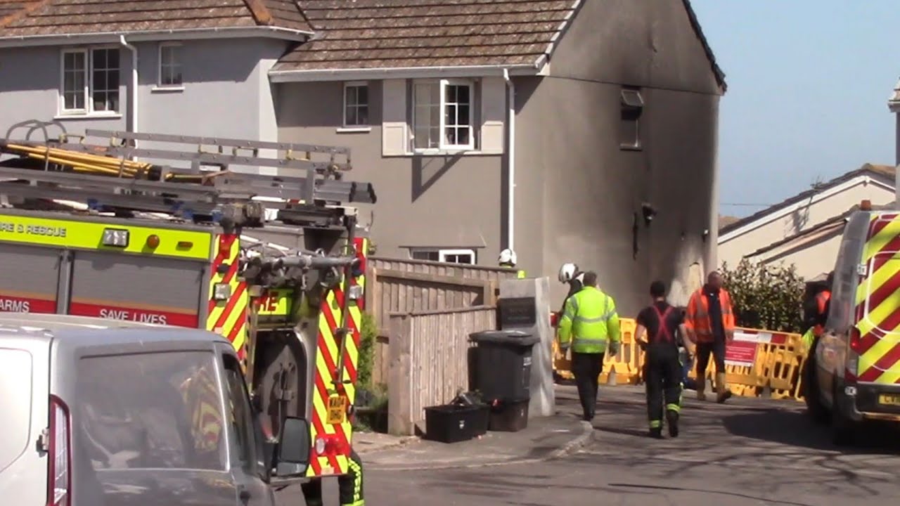 Large Garden Fire In Torquay