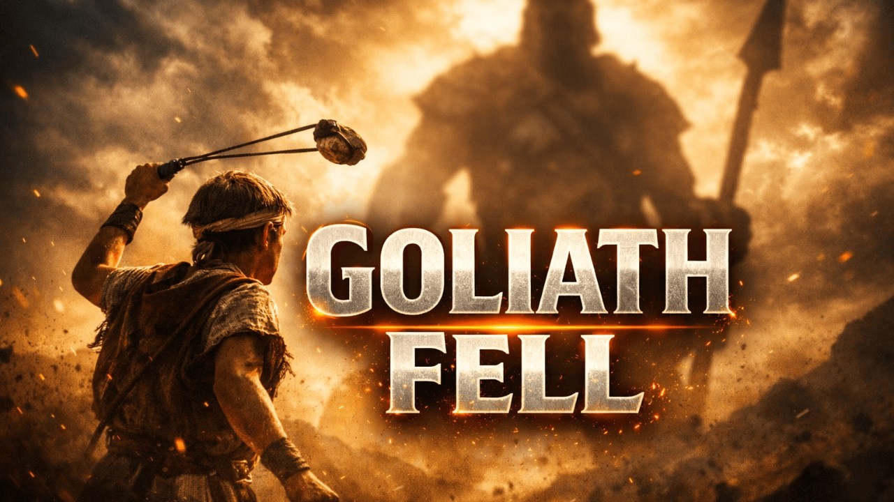 GOLIATH FELL | EPIC WORSHIP WAR CRY 🔥 Powerful Christian Battle Song