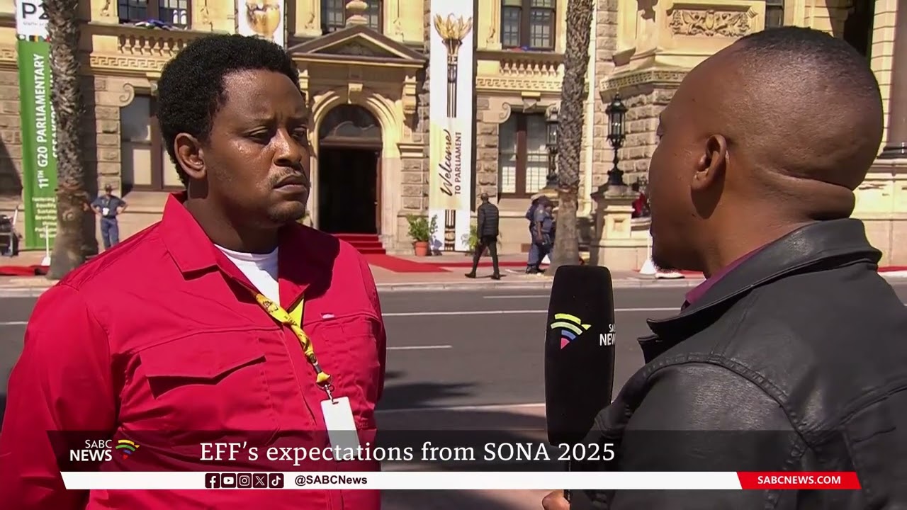 SONA 2025 | In conversation with EFF National spokesperson Sinawo Thambo