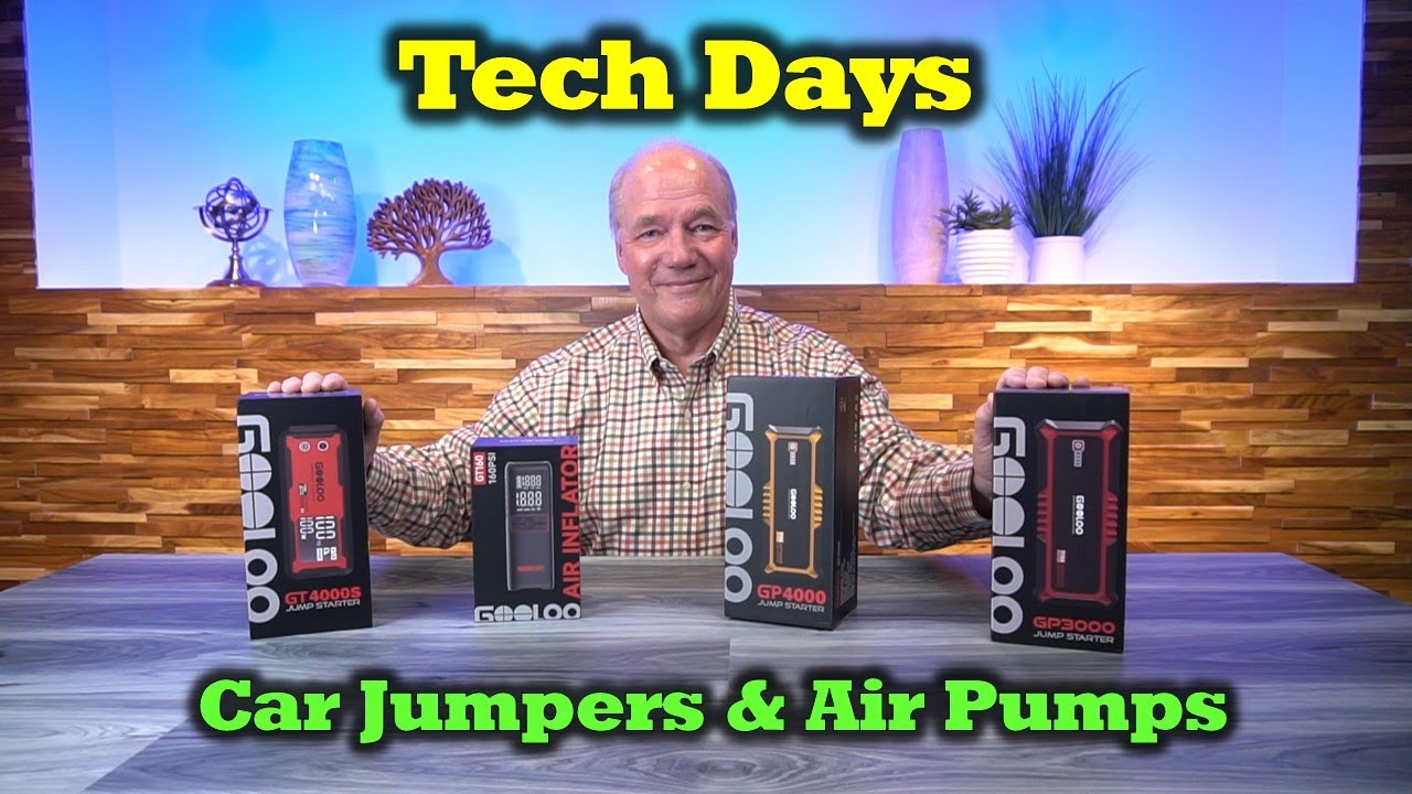 GOOLOO Product Livestream - 3 Jump Starters & Portable Air Pump Overview