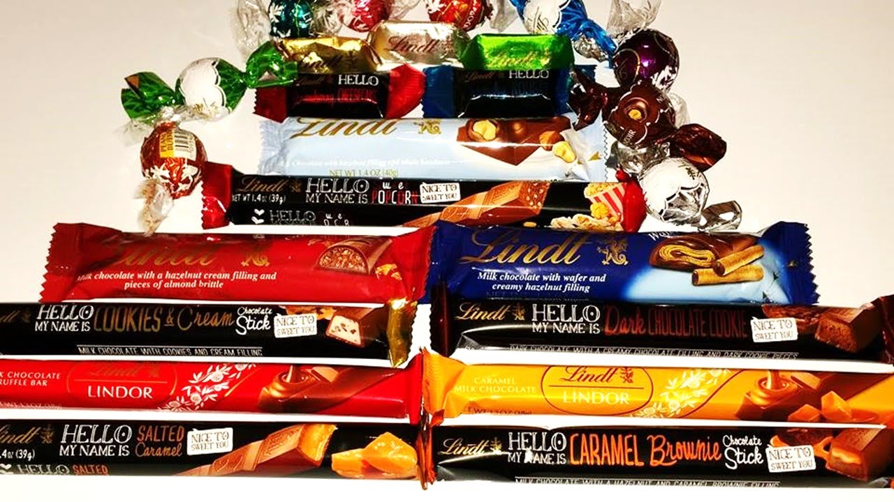A lot of Candy Bars Countdown