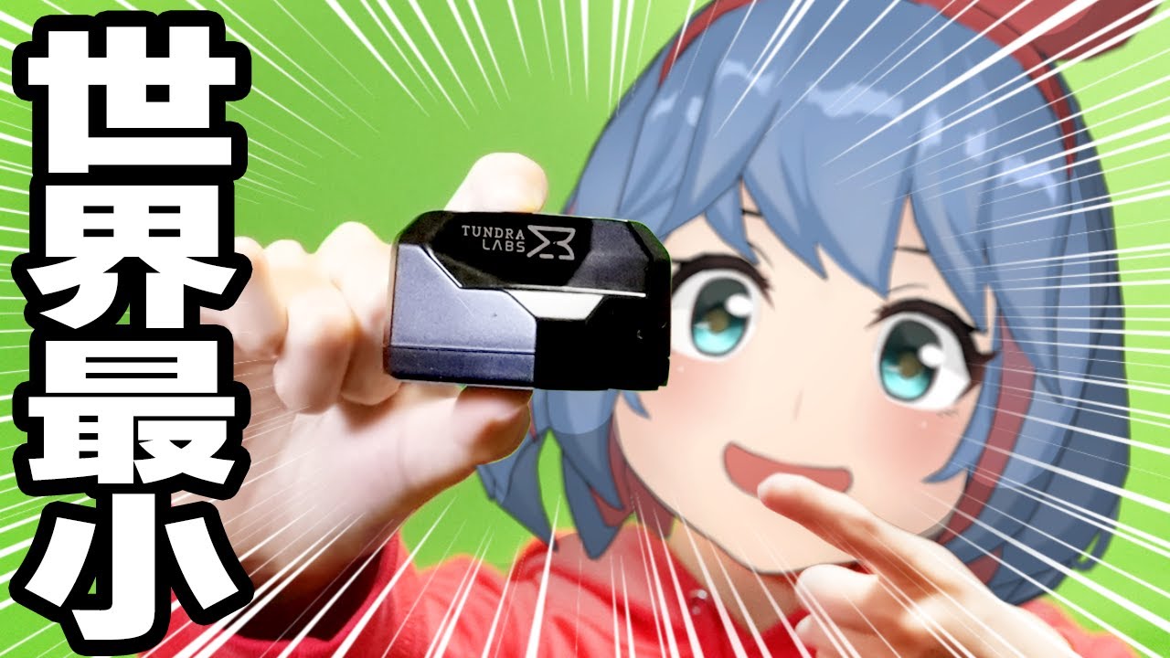 【沼ハマ】世界最小サイズのVRトラッカー「Tundra Tracker」が届いた！！！！！
