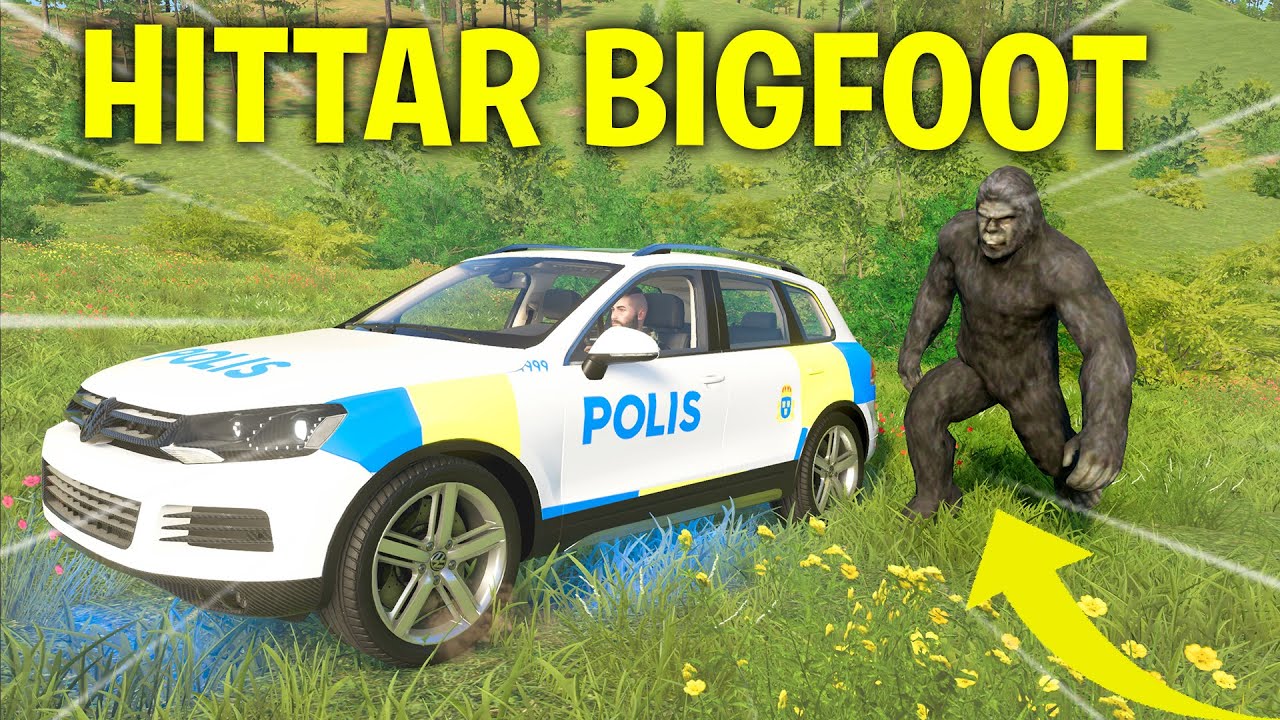 THE CREW 2 - JAGAR RIKTIGA BIGFOOT MED EN POLISBIL *HITTAR SJUKA EASTER EGGS*