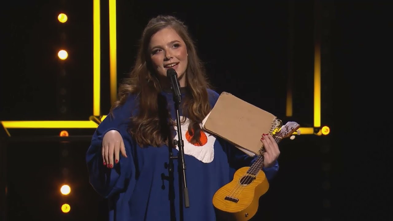 Anna Thomas at The BBC New Comedy Awards 2021