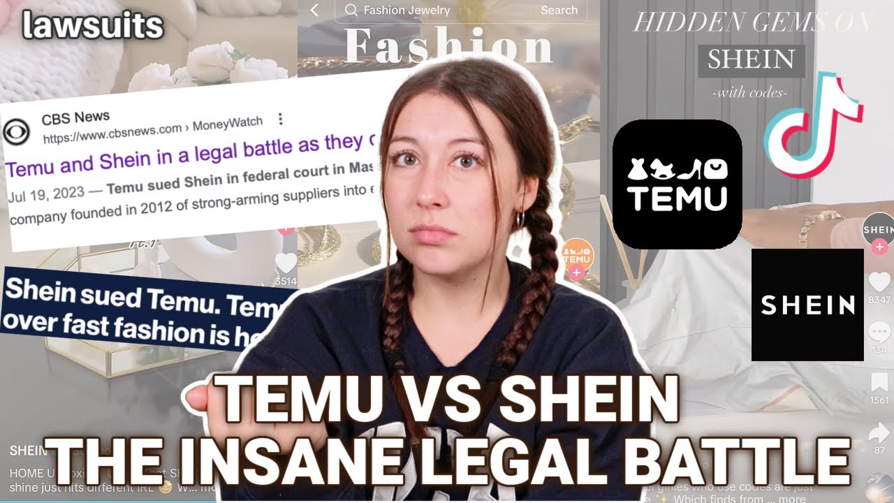 The Lawsuit Battle: Temu vs Shein Unveiled!