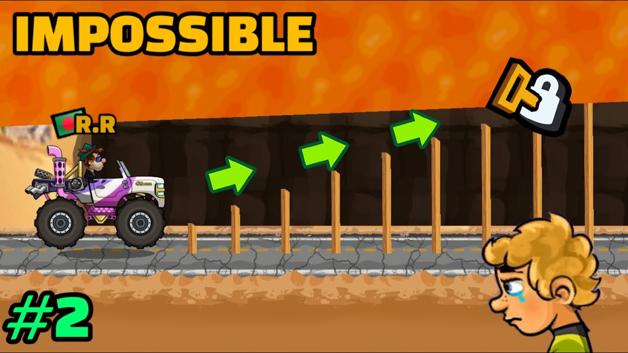 NOT IMPOSSIBLE 😭 6 EASY TO HARD MAP EP 2 | Hill Climb Racing 2