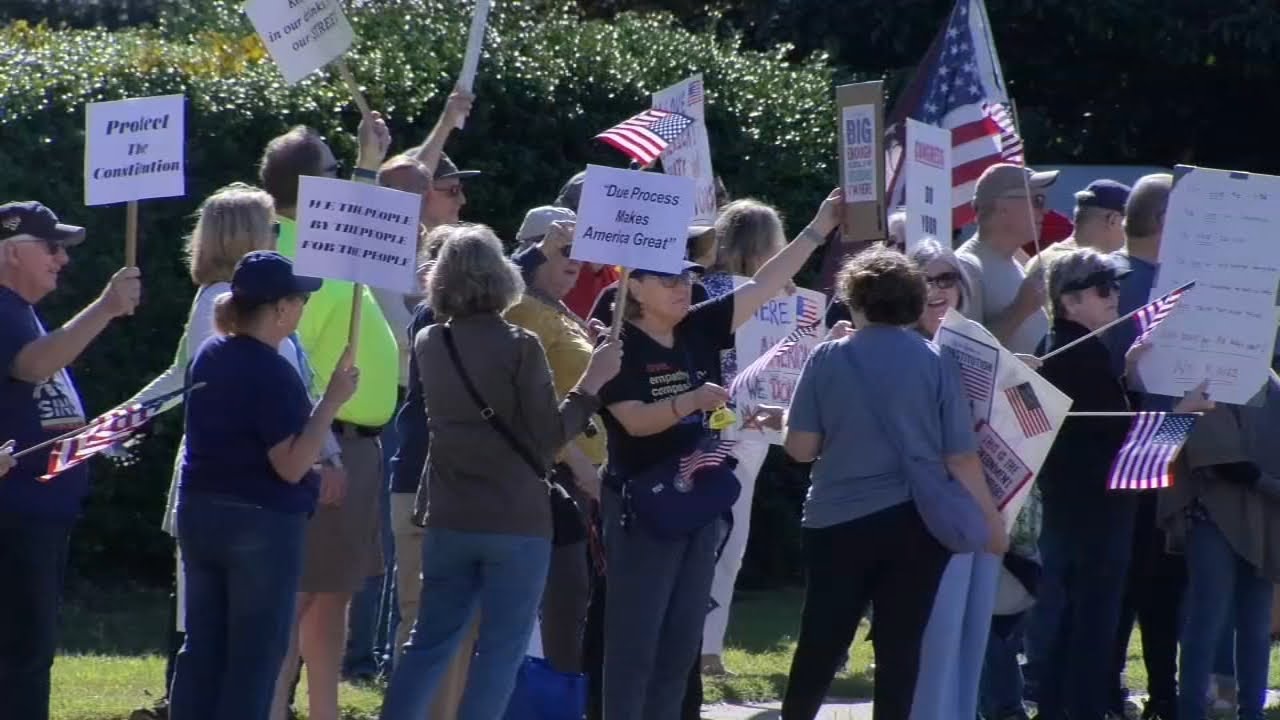 'No Kings' protests held across Triangle, North Carolina