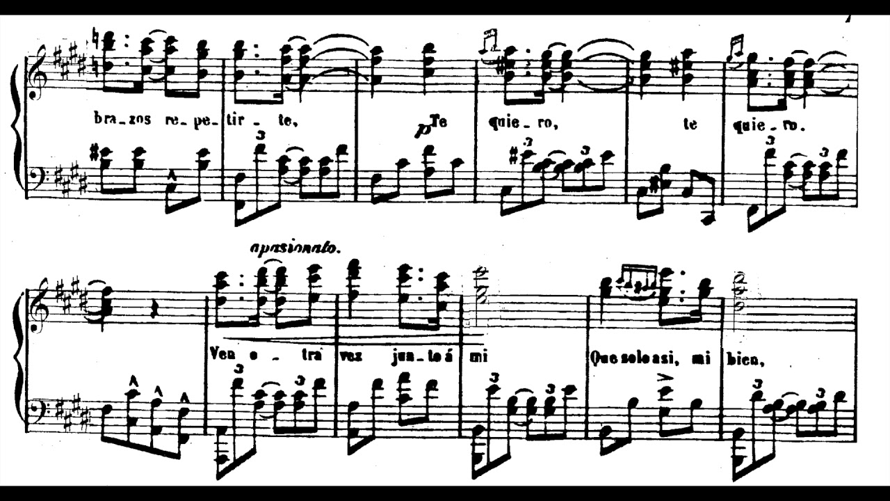 Juan Morel Campos - 4 Puerto Rican Danzas for Piano