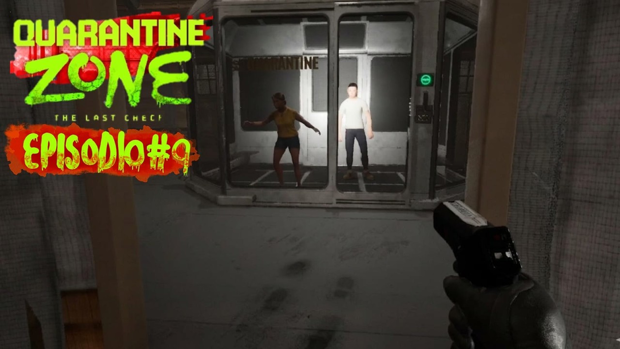 Encontramos a la superviviente especial: evacuacion exitosa. Quarantine Zone Episodio 9