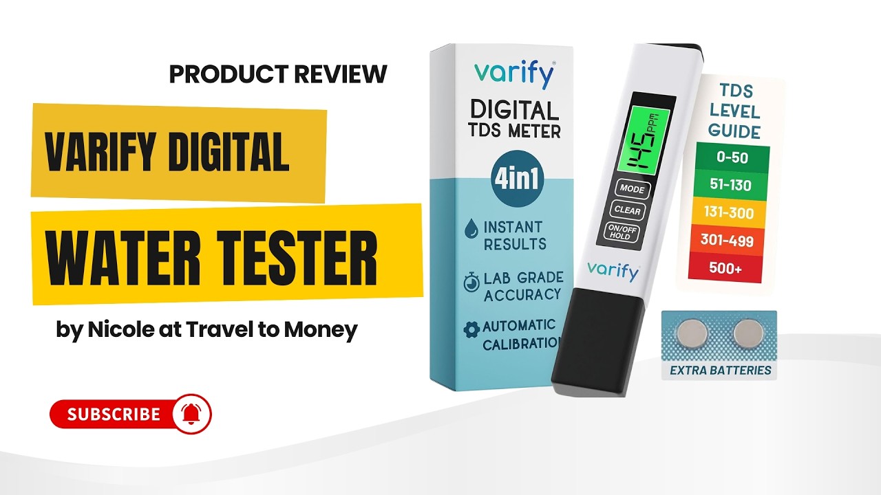 Using My New Water Tester #watertest