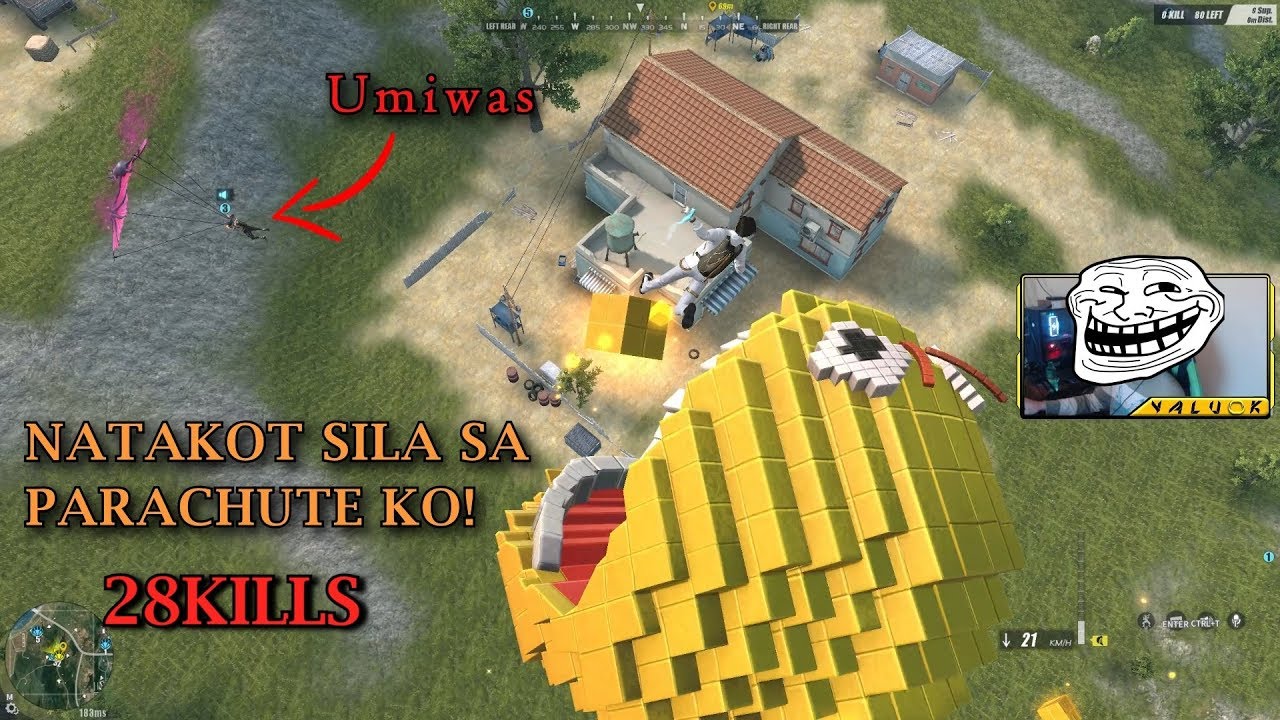 ANG PARACHUTE KUNG DEMONYO!(28KILLS) (PLAYING WITH SUBSCRIBER)(RULES OF SURVIVAL YALUOK)