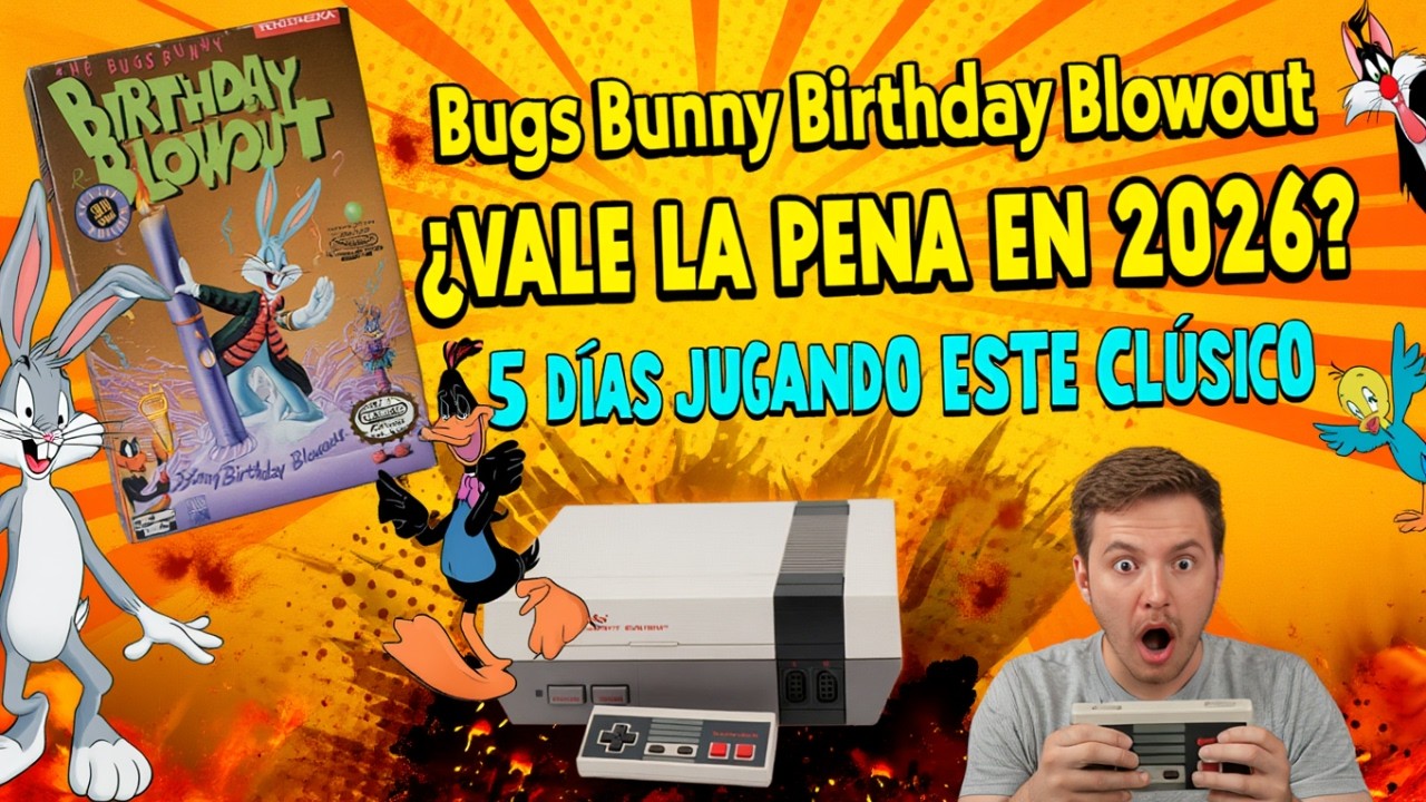 ¡Bugs cumple 50! Pasándome el Birthday Blowout de Nintendo (Sin morir)