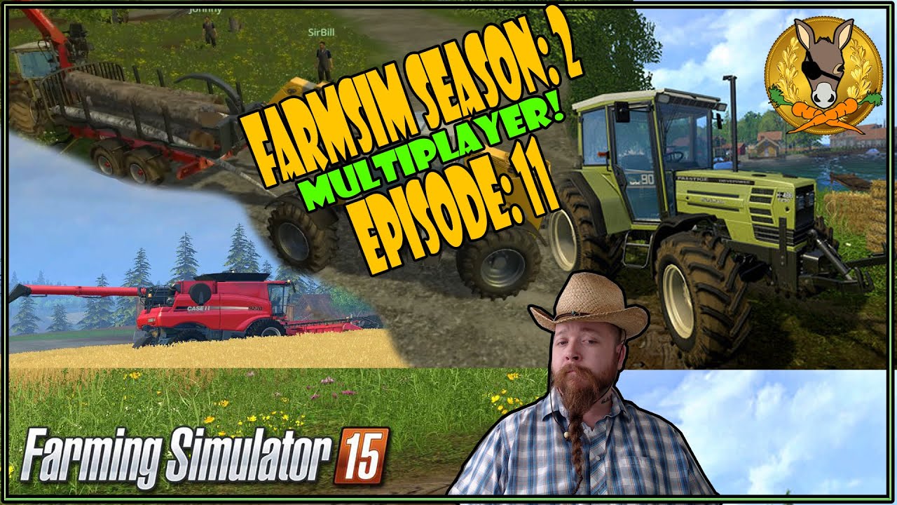 Farming Simulator 15 - #S2E11 DonkeyBusiness Multiplayer 1
