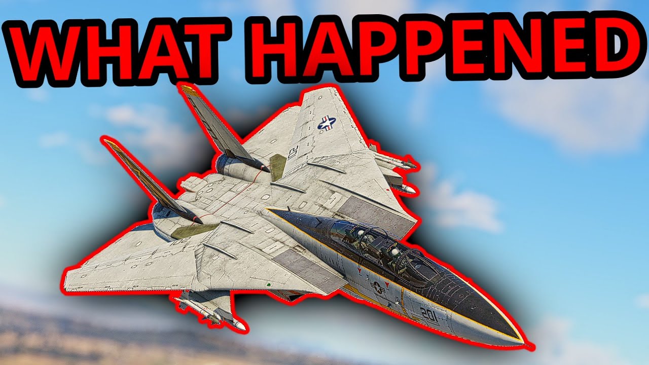 F-14 упал