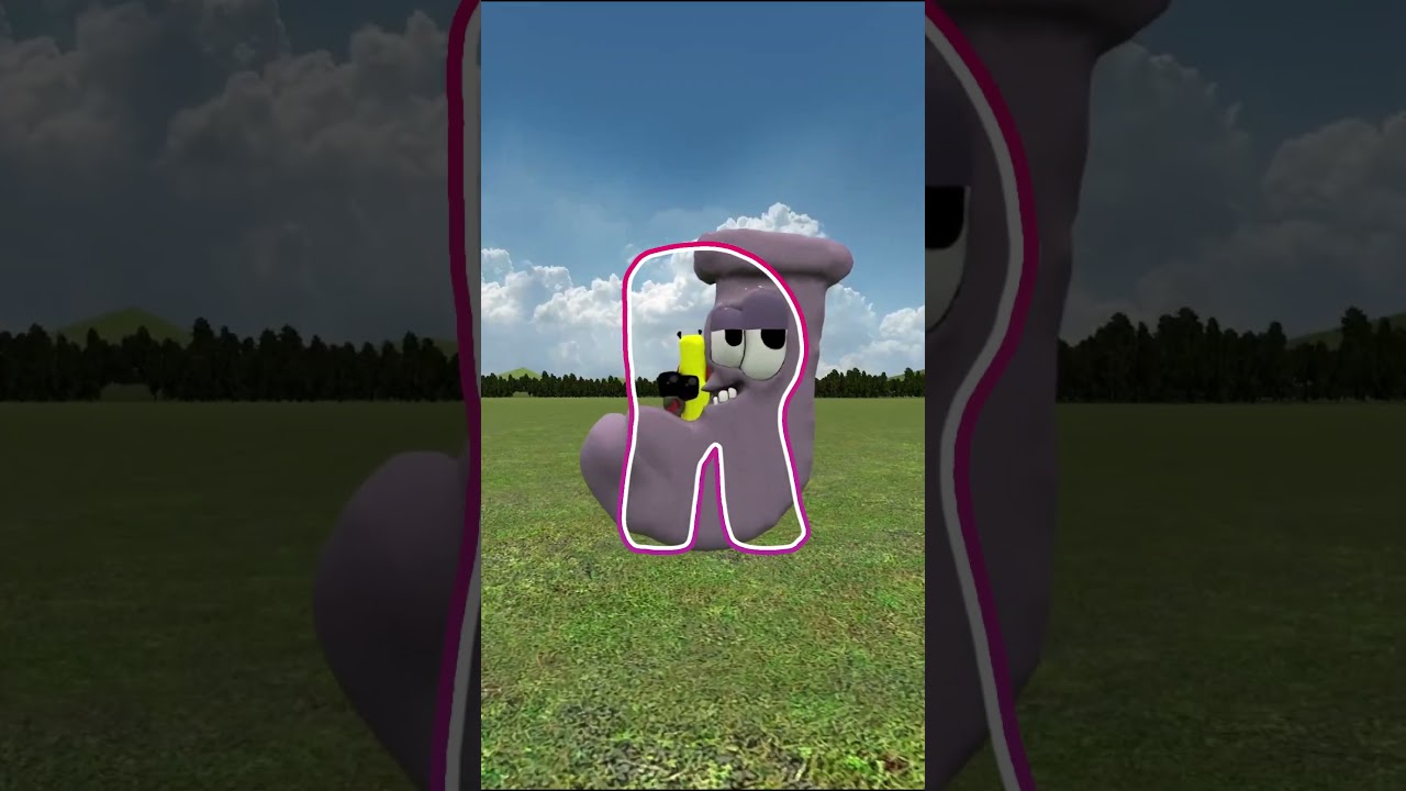 Find Letter Alphabet Lore in Gmod!  #alphabetlore