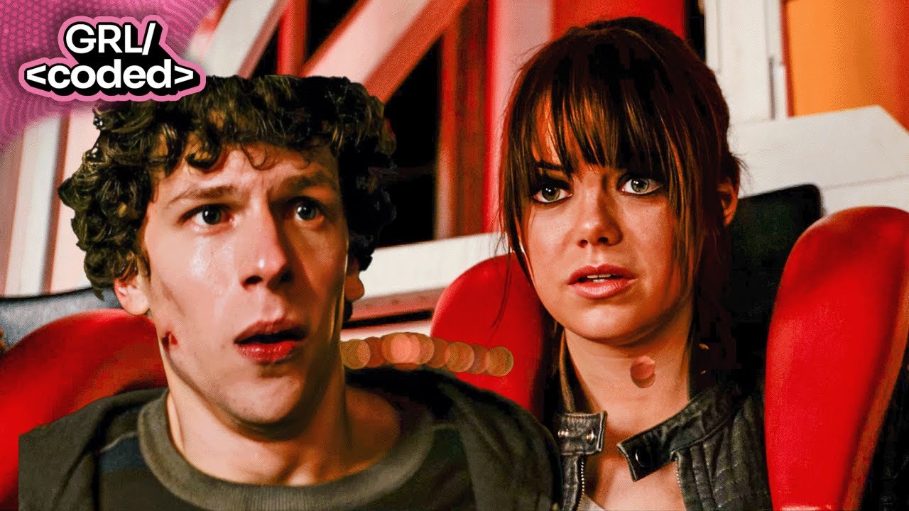 zombieland (2009) - wichita kisses columbus after he conquers his fear