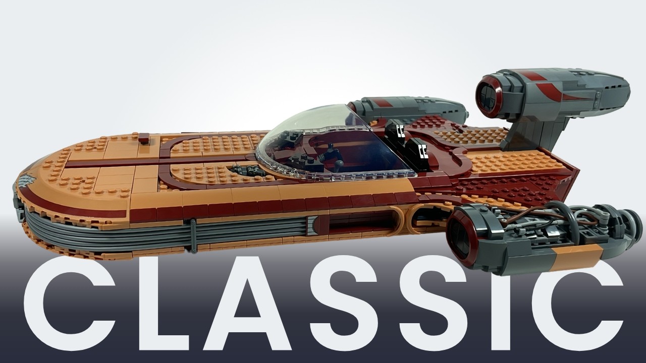 LEGO Speed Build: UCS Luke Skywalker's Landspeeder [75341]