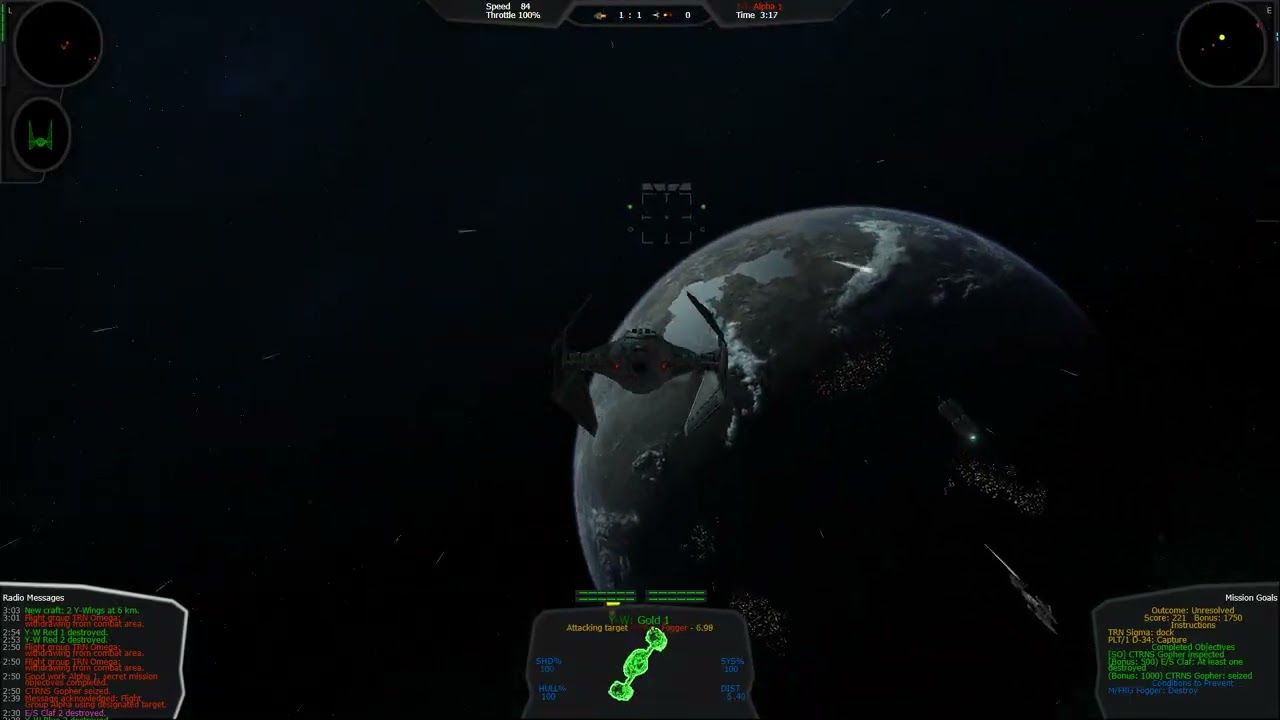 Star Wars: TIE Fighter Total Conversion Mod - Retake Outpost D-34