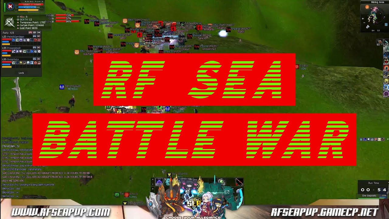 RF SEA PVP - SURVIVE OR DPS, CHOOSE ONE