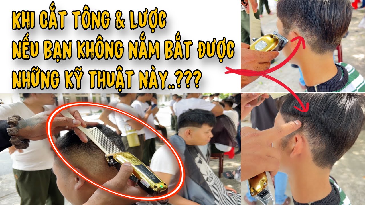 Hướng dẫn: thực tế khi áp dụng kỹ thuật cắt tông và lược, khó hay dễ..| #trườnglayer #dạynghềtócnam
