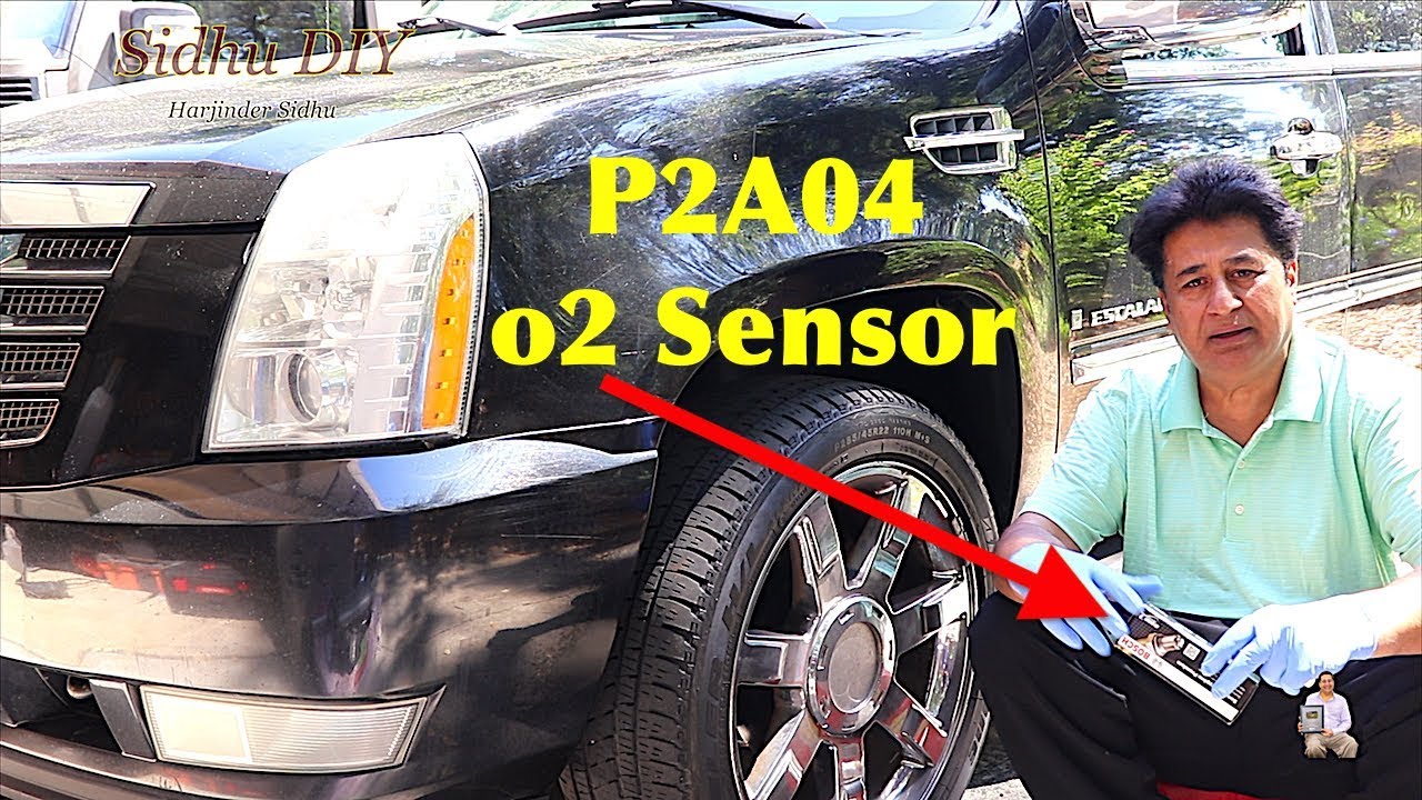 How To Replace o2 Sensor on Cadillac Escalade | Code P2A04 Bank 2 Sensor 2